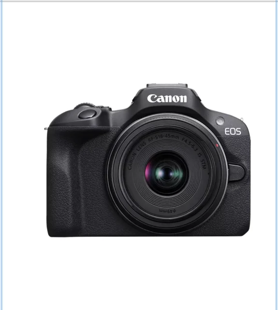 دوربین بدون آینه کانن مدل EOS R100 Kit با لنز RF-S 18-45mm F4.5-6.3 IS STM